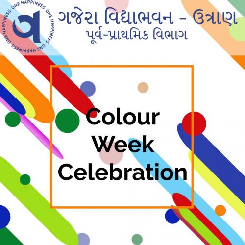 Colour week : Celebration of colours
