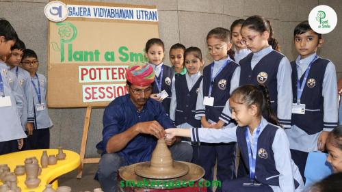 Pottery Session - Plant a Smile