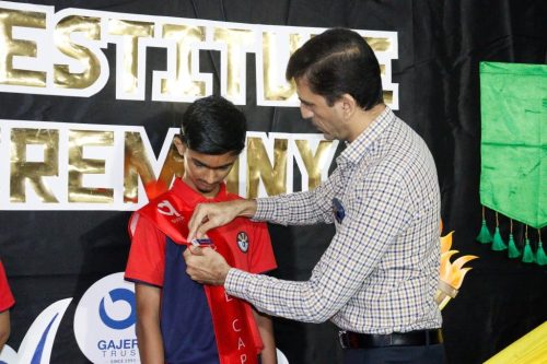 શાળાના પ્રતિનિધિ મંડળ સન્માન સમારોહ (Investiture Ceremony 2025-26)