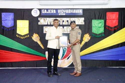 શાળાના પ્રતિનિધિ મંડળ સન્માન સમારોહ (Investiture Ceremony 2025-26)