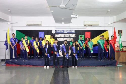 શાળાના પ્રતિનિધિ મંડળ સન્માન સમારોહ (Investiture Ceremony 2025-26)