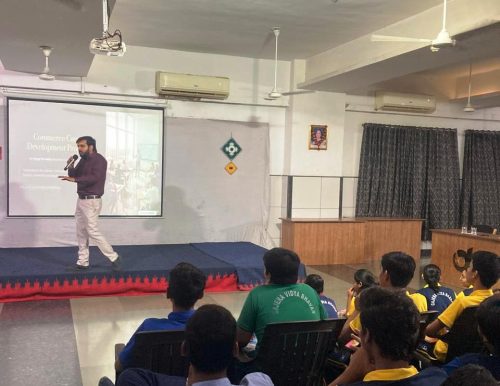 Seminar : Commerce career development program by Mr. Parag Sir