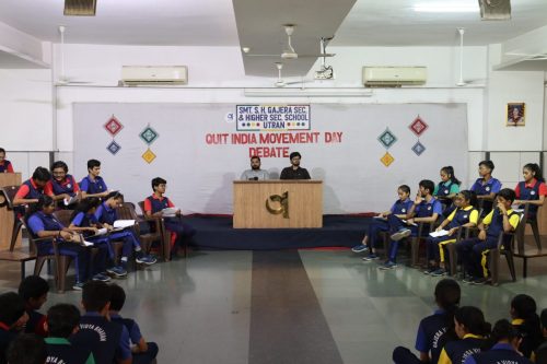 Debate : Quit India Movement Day (08-08-2026)