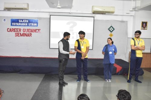 Career Guidance Seminar by Mr. Chirag Kanani