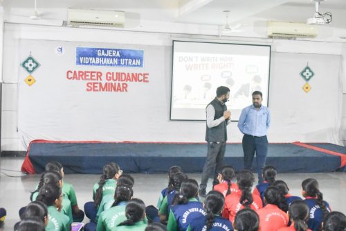 Career Guidance Seminar by Mr. Chirag Kanani