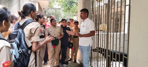 ગજેરા વિદ્યાભવન ઉત્રાણના NCC કેડેટ્સની શસ્ત્ર પ્રદર્શનની શૈક્ષણિક મુલાકાત (23-10-2026)