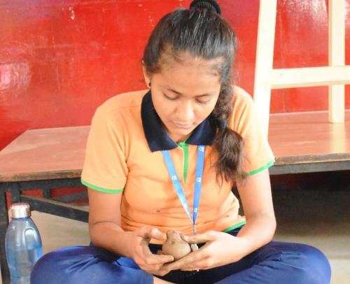 Ganpati Making Competition