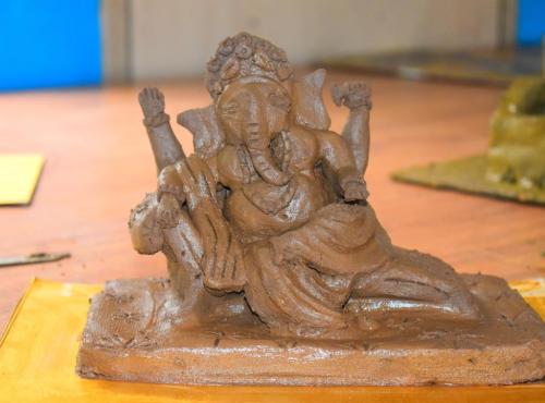 Ganpati Making Competition