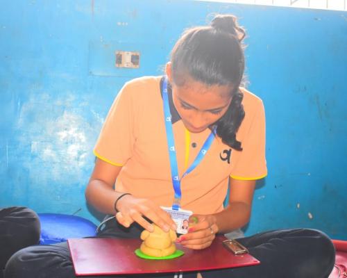 Ganpati Making Competition