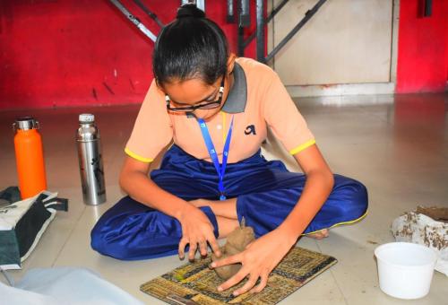 Ganpati Making Competition