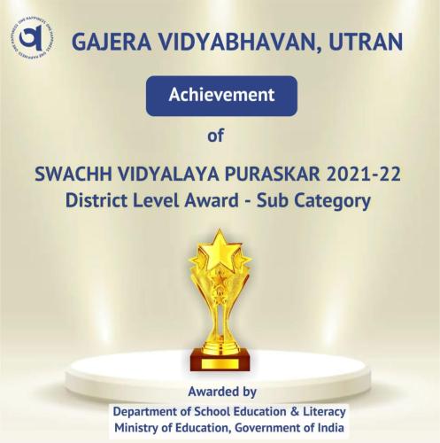 Swachh Viyalaya Puraskar 2021-22